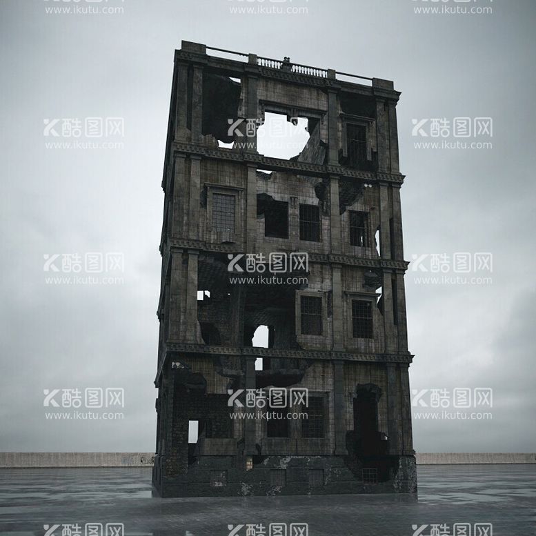 编号：40385012211024277963【酷图网】源文件下载-C4D模型建筑物