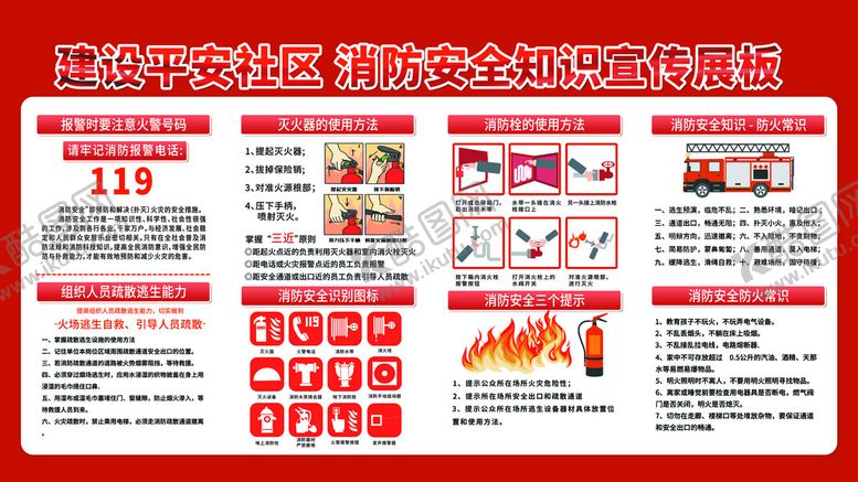 编号：98023109191721353081【酷图网】源文件下载-消防安全