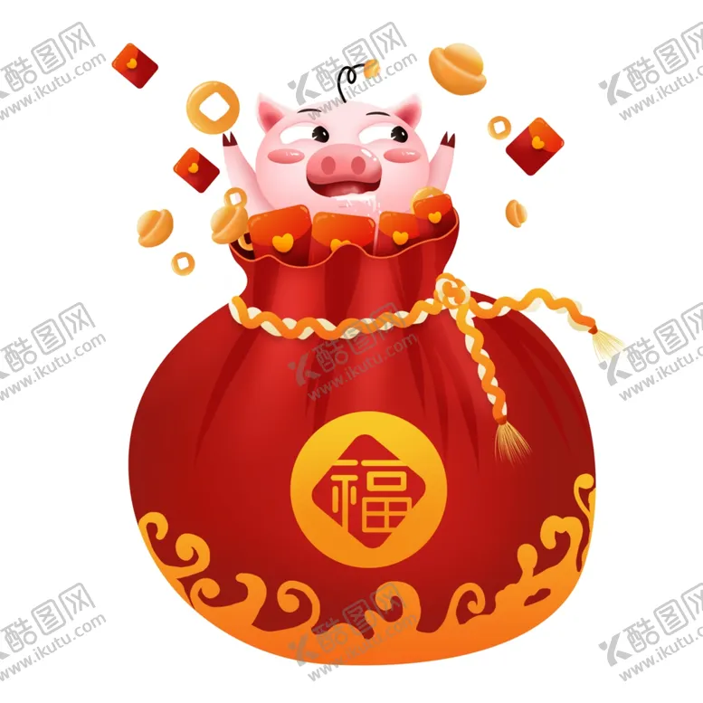 编号：69409804292143538342【酷图网】源文件下载-中国风福袋元素