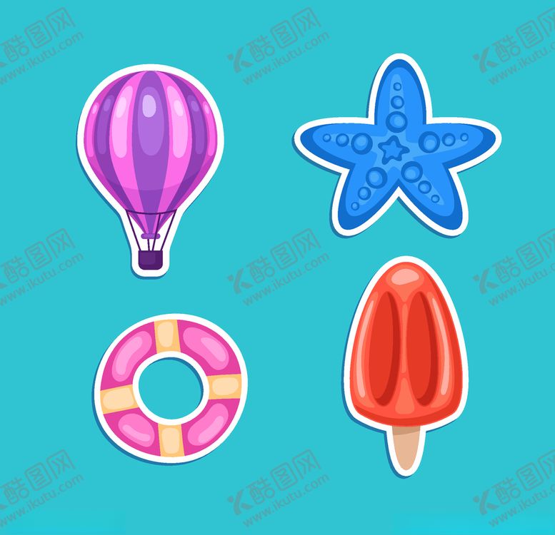 编号：30609109190838194345【酷图网】源文件下载-夏日元素