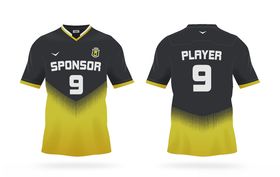 世界杯足球队服运动服T恤设计