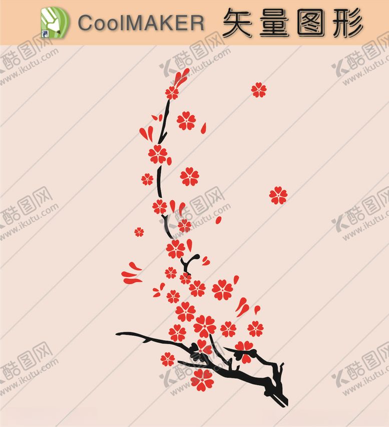 编号：54276010022318129456【酷图网】源文件下载-花草剪纸花草壁纸简洁手绘