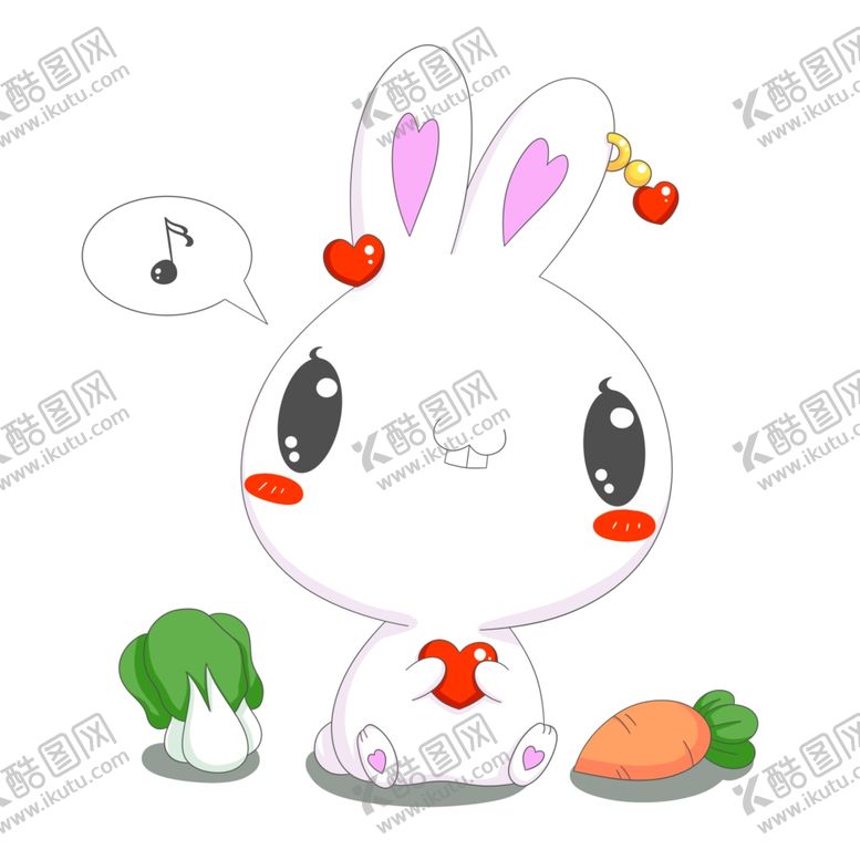 编号：43824009202303372020【酷图网】源文件下载-卡通兔子