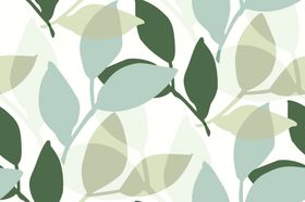 数码印花叶子