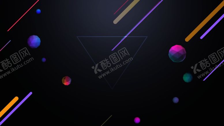 编号：92332710250045552293【酷图网】源文件下载-黑色科技背景banner