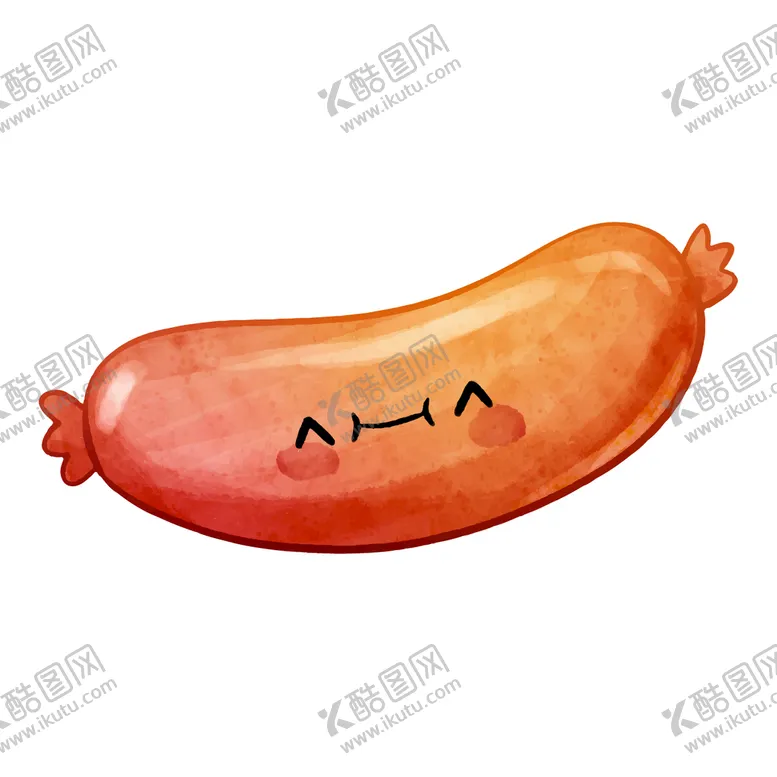 编号：23765909270455521472【酷图网】源文件下载-美食 插画 火腿