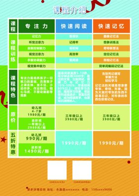 宣传页单页