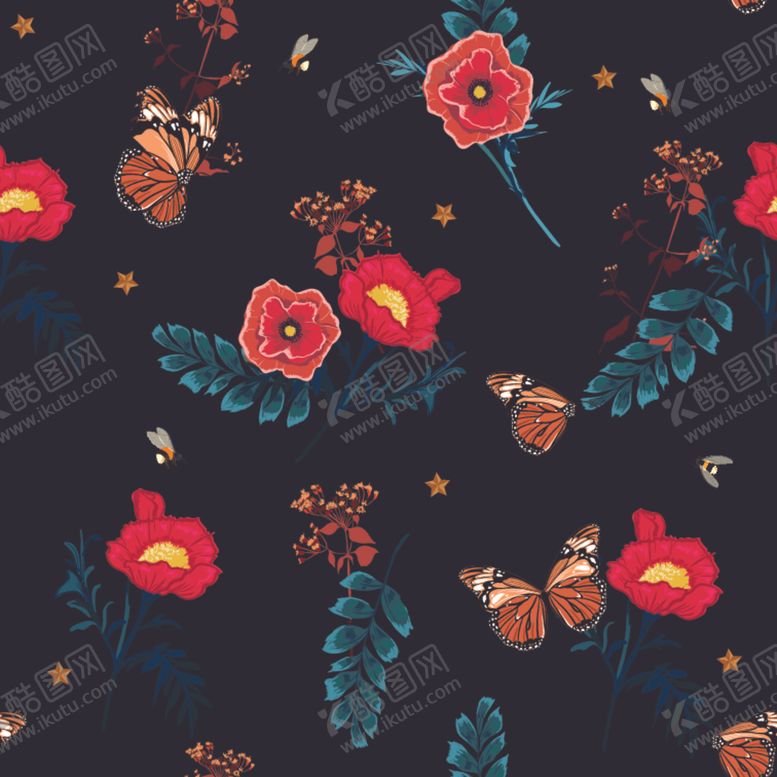 编号：70538509211719145464【酷图网】源文件下载-无缝印花