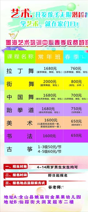艺术展架