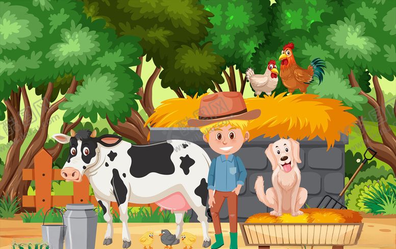 编号：63692011010040412850【酷图网】源文件下载-卡通人物