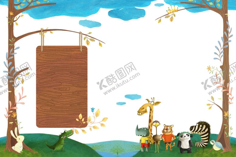 编号：63577210010053354731【酷图网】源文件下载-卡通黑板报信息栏