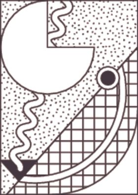 孟菲斯抽象装饰图案