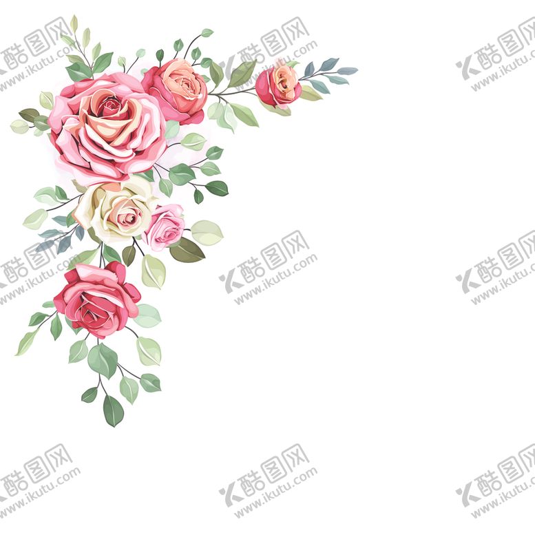 编号：77424405111853278196【酷图网】源文件下载-水彩花卉插画