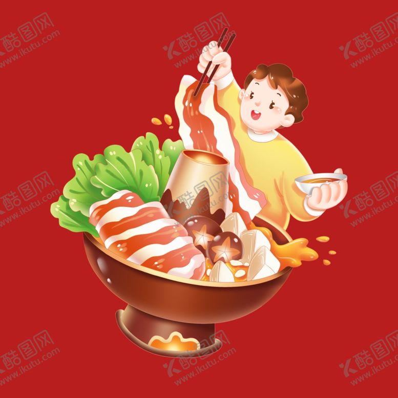 编号：15398302071041551053【酷图网】源文件下载-中餐美食火锅