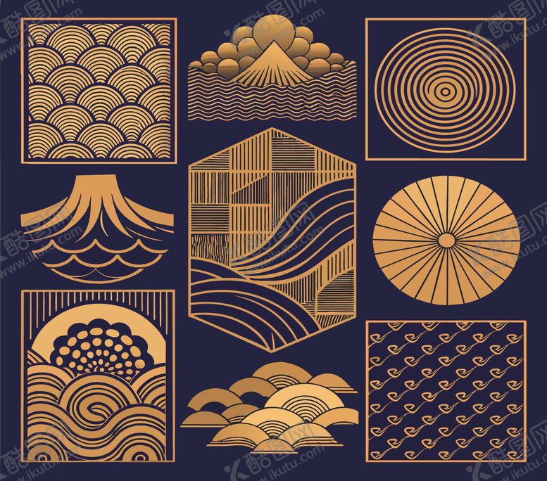 编号：30080911242208154526【酷图网】源文件下载-传统花纹图案