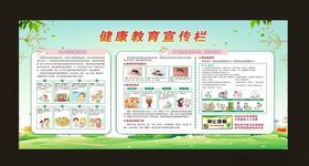 校园健康教育宣传栏