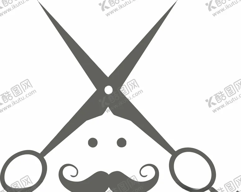 编号：44562307011546466261【酷图网】源文件下载-胡子LOGO