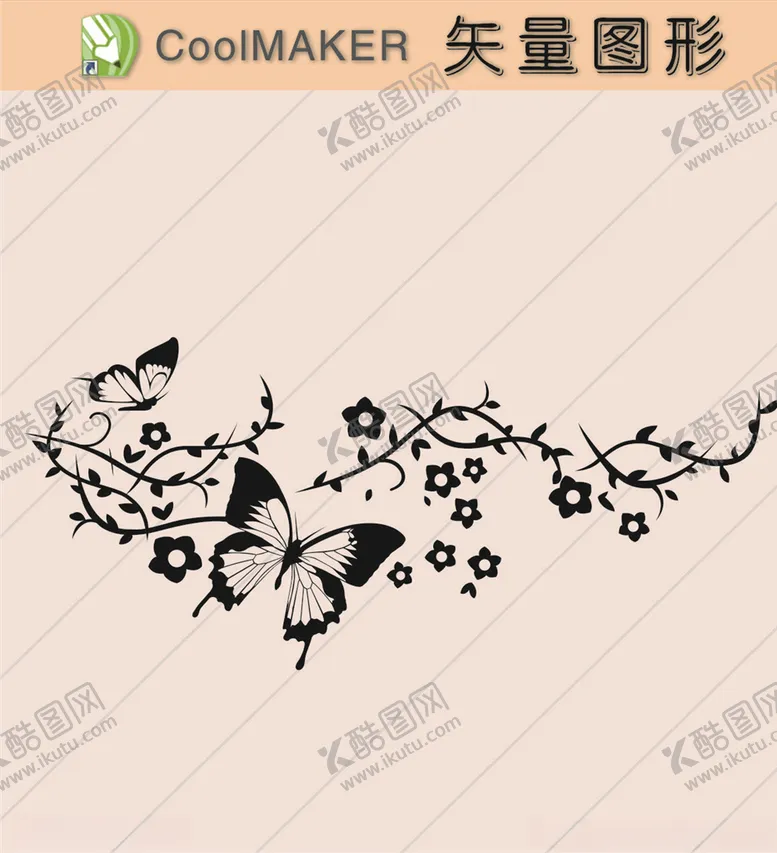 线稿剪影壁纸简洁手绘人物图案女人黑白人物