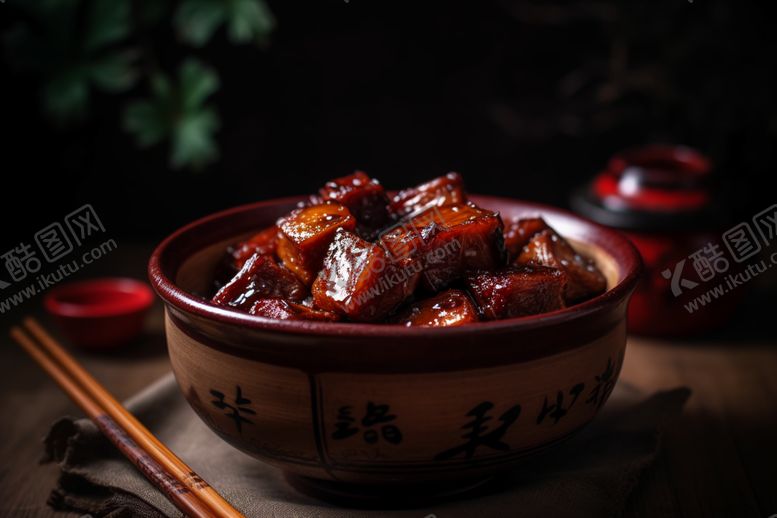 编号：20020612121624361033【酷图网】源文件下载-红烧肉