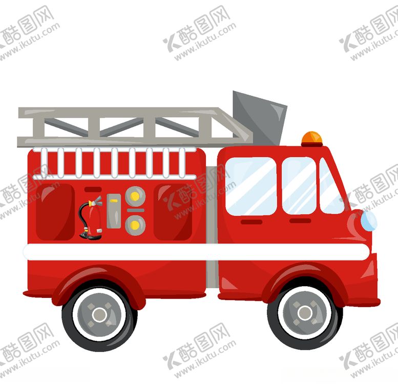 编号：42672607041231514903【酷图网】源文件下载-消防手绘矢量卡通形象素材