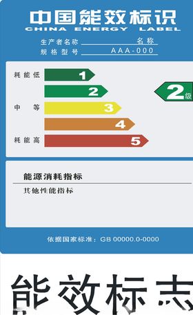 能效标识