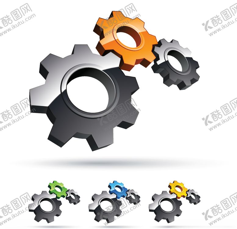 编号：15473009280128224130【酷图网】源文件下载-齿轮矢量素材