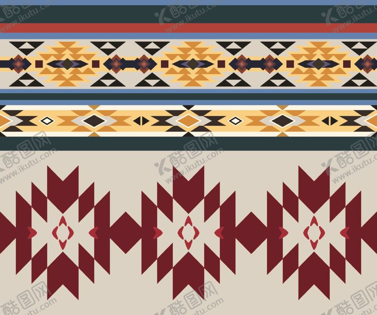 编号：29926809121339546809【酷图网】源文件下载-几何菱形数码印花大牌