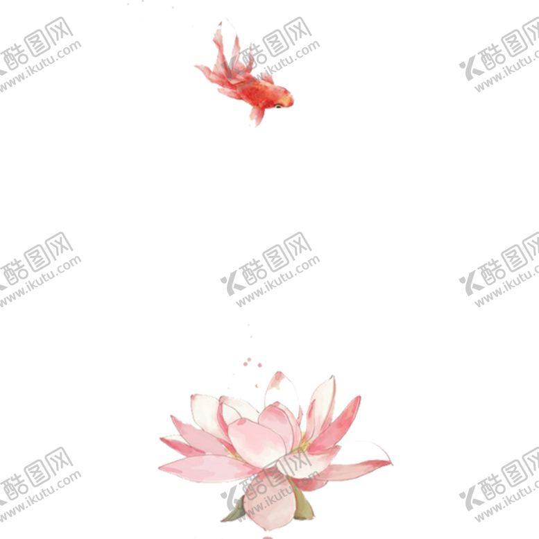 编号：49512410080406102487【酷图网】源文件下载-水墨墨迹鲤鱼