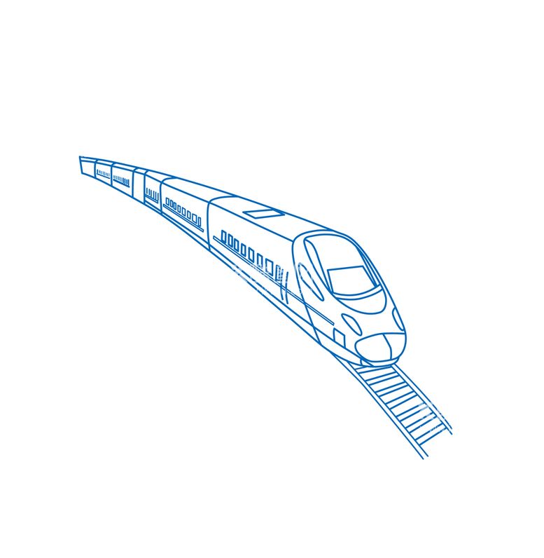 编号：40936809140552373170【酷图网】源文件下载-高铁动车矢量