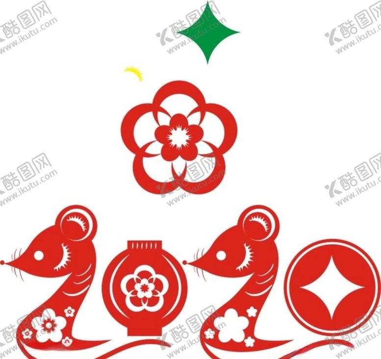 编号：49904707140432291731【酷图网】源文件下载-鼠年logo