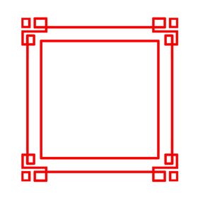 边框中式底纹中国风花纹