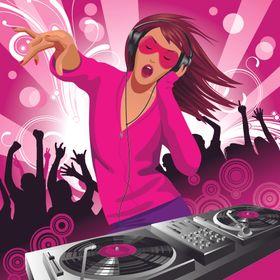 音乐系列酒吧DJ美女