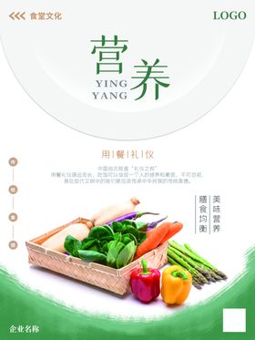 食堂文化海报