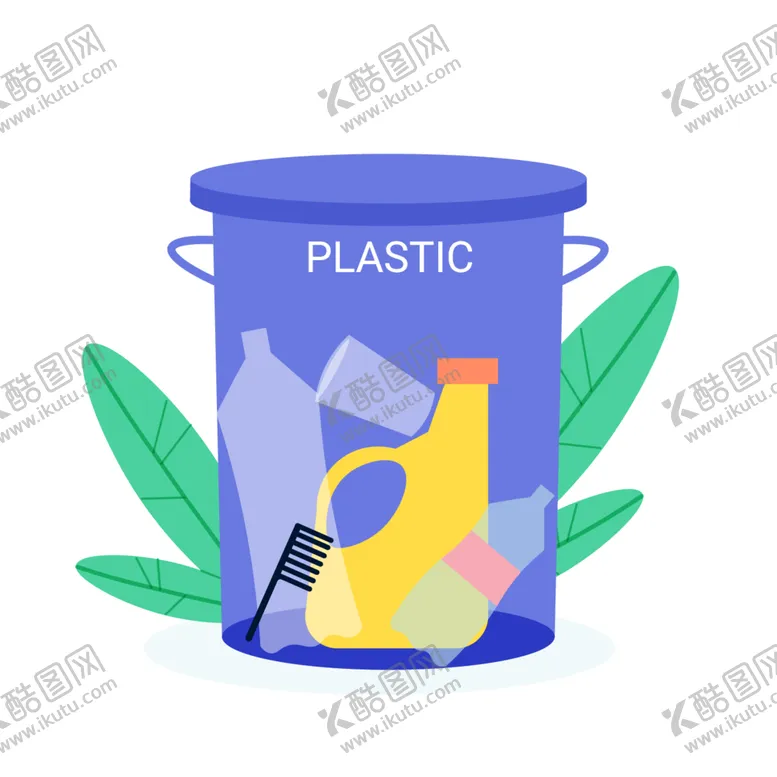 编号：21319912131719406916【酷图网】源文件下载-垃圾箱插画