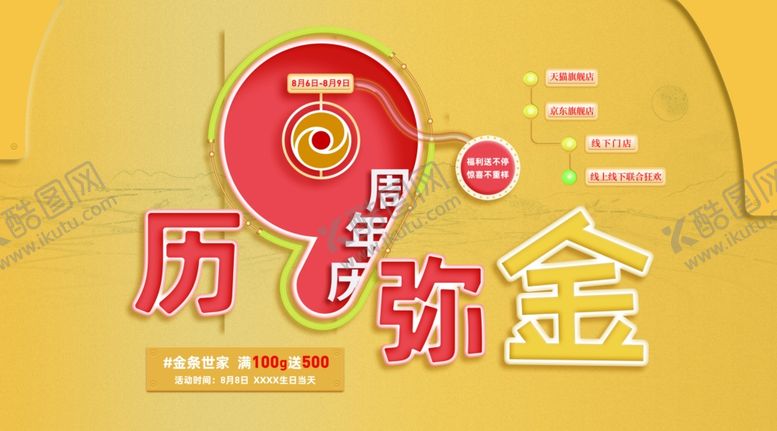 编号：29493209170552486016【酷图网】源文件下载-周年庆