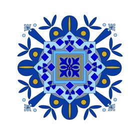 民族风花纹图片
