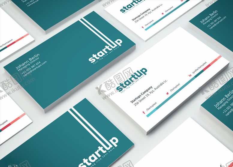 编号：39695709120043578445【酷图网】源文件下载-矢量名片模板