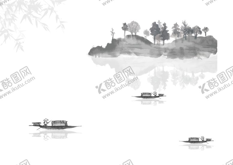编号：31536904221033324245【酷图网】源文件下载-水墨山水素材