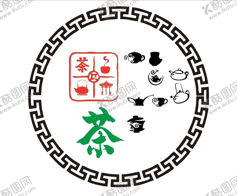 编号：26345610230813208217【酷图网】源文件下载-矢量茶壶素材 