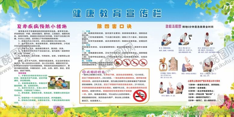 编号：48745403311914004203【酷图网】源文件下载-健康教育宣传栏