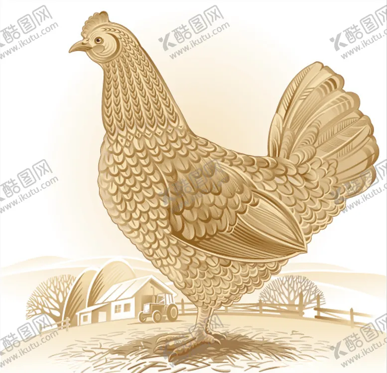 编号：75454704202328194758【酷图网】源文件下载-卡通小鸡
