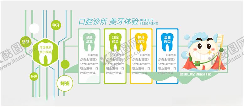 编号：75640301140126207548【酷图网】源文件下载-口腔医院文化墙背景墙