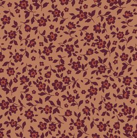 复古花卉图案纹理背景