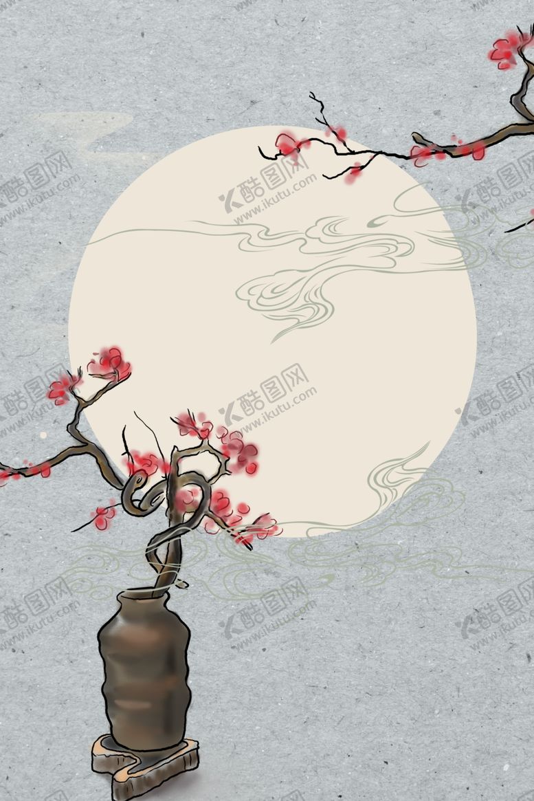 编号：78836210111636181218【酷图网】源文件下载-中国风淡雅海报背景