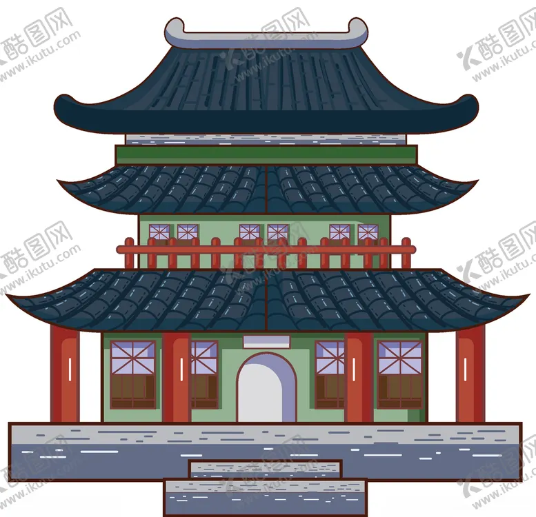 编号：55623704061649045914【酷图网】源文件下载-古风建筑