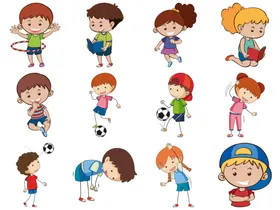 卡通儿童绘本小孩子男孩