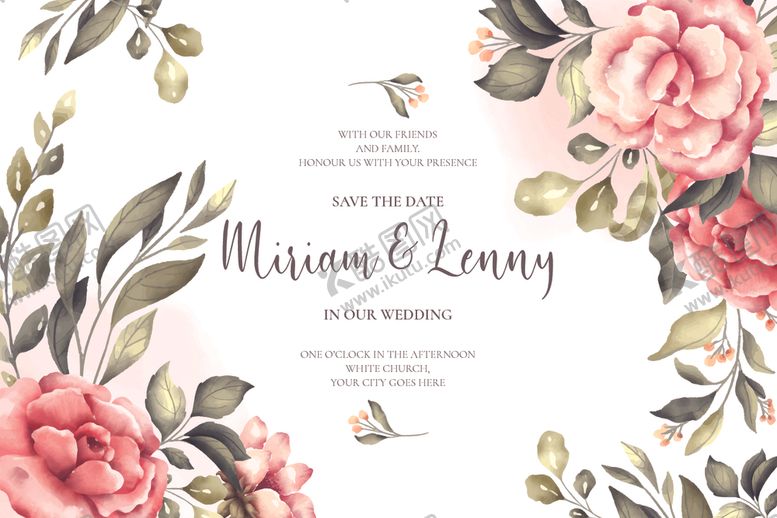 编号：27703309270513456392【酷图网】源文件下载-花卉背景花卉边框植物花环