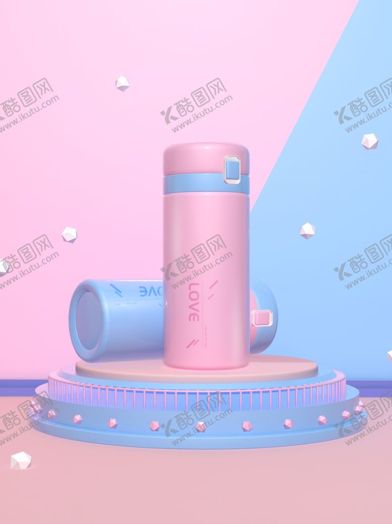 编号：43282907090704596033【酷图网】源文件下载-保温杯样机