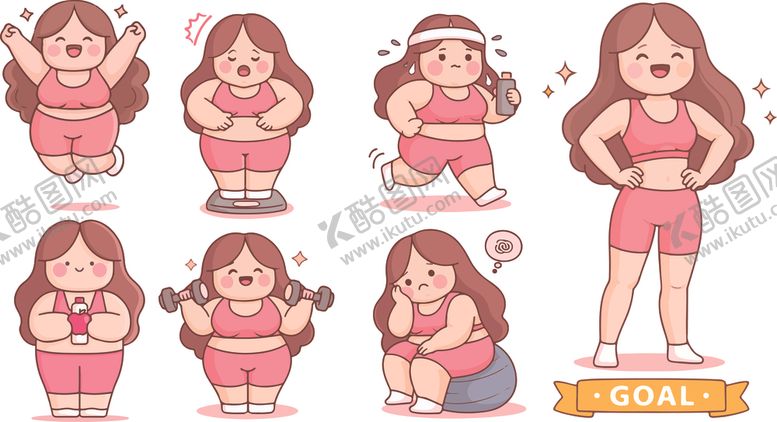 编号：49934904041354304504【酷图网】源文件下载-女孩健身