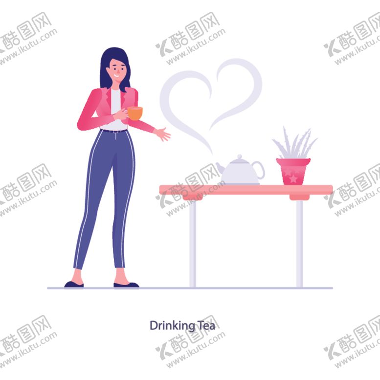 编号：49724505052324157743【酷图网】源文件下载-生活插画